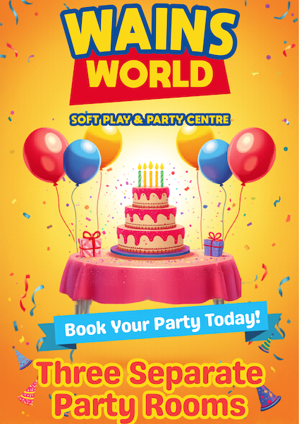 3 x Party rooms
